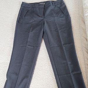 Gray Larry Levine Pants Womens Casual-Work Pants